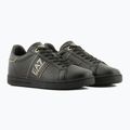 EA7 Туфлі потрійні Emporio Armani Classic Logo чорні/золоті 8
