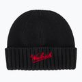 Шапка зимова чоловіча Woolrich Merino Wool Logo Beanie black