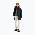 Куртка чоловіча Woolrich Polar High Collar Fur melton blue 2