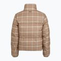 Куртка жіноча Woolrich Printed Wool beige check 2