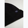 Шапка зимова чоловіча Woolrich Knitted Ribbed Beanie black 3