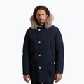 Пальто утеплене чоловіче Woolrich Arctic Detachable Fur Parka melton blue