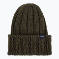 Шапка зимова жіноча Woolrich Chunky Beanie dark green