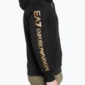Чоловічий EA7 Emporio Armani Train Logo Series Толстовка з капюшоном з розширеним логотипом Coft чорний / золотий світшот з логотипом 4