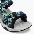Дитячі сандалі CMP Hamal b.blue/verde fluo 7