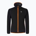 Куртка противітряна чоловіча Montura Premium Wind Hoody nero/mandarino