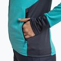 Кофта жіноча Montura Rise Maglia turquoise/graphite blue 6