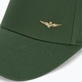 Чоловіча бейсболка Aeronautica Militare Basic з металевим орлом з водоростями зеленого кольору 3