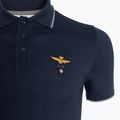 Чоловіча сорочка-поло Aeronautica Militare Essential синьо-чорна 3