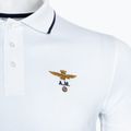 Чоловіча біла сорочка-поло Aeronautica Militare Essential 3