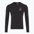 Лонгслів чоловічий Aeronautica Militare Flying Team jet black