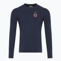 Лонгслів чоловічий Aeronautica Militare Flying Team dark blue