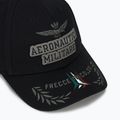 Чоловіча бейсболка Aeronautica Militare 251HA1104CT2261 реактивний чорний 3