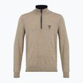 Светр чоловічий Aeronautica Militare 1/2 Zip sand melange