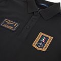 Футболка чоловіча Aeronautica Militare PO1927UP00191 Polo jet black 3