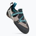 Жіночі альпіністські черевики SCARPA Veloce світло-сірі/мальдівські 7