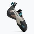 Жіночі альпіністські черевики SCARPA Veloce світло-сірі/мальдівські 8