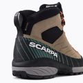 Кросівки  для трекінгу жіночі SCARPA Mescalito Mid GTX коричниві 72097-202 8
