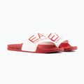EA7 Emporio Armani Water Sports Visibility сальса/білі шльопанці 8