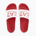 EA7 Emporio Armani Water Sports Visibility сальса/білі шльопанці 12