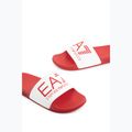 EA7 Emporio Armani Water Sports Visibility сальса/білі шльопанці 13
