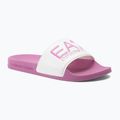 EA7 Emporio Armani Water Sports Visibility цикламен/білі шльопанці