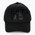 Жіноча кепка EA7 Emporio Armani Train Logo Series чорна 2