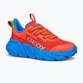 Кросівки підліткові Geox Flexyper Fast red/light blue 8