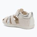 Сандалі дитячі Geox Macchia white/silver 3