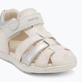 Сандалі дитячі Geox Macchia white/silver 7
