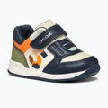 Кросівки дитячі Geox Rishon navy/light orange 8