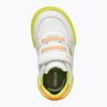 Кросівки дитячі Geox Gisli white/fluo green 14