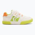 Кросівки дитячі Geox Gisli white/fluo green 2