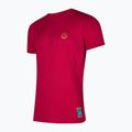 Футболка  чоловіча La Sportiva Climbing on the Moon fucsia/giallo