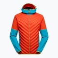 Куртка гібридна чоловіча La Sportiva Koro cherry tomato/tropic blue