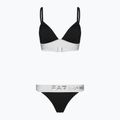 Жіночий роздільний купальник EA7 Emporio Armani Water Sports BW Maxi Logo bianco/nero