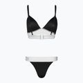 Жіночий роздільний купальник EA7 Emporio Armani Water Sports BW Maxi Logo bianco/nero 2