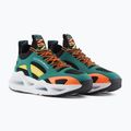 Кросівки EA7 Emporio Armani Infinity Cage black/ evergreen/ orange fluo 8