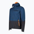 Чоловіча куртка з софтшелу CMF Zip Hood bluesteel 3