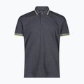 Футболка поло чоловіча CMP 34D5987 black/blue