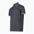 Футболка поло чоловіча CMP 34D5987 black/blue 3