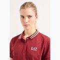 Футболка жіноча EA7 Emporio Armani Golf Pro поло Damier syrah 4