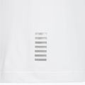 Футболка поло чоловіча EA7 Emporio Armani Core Identity Polo white / silver logo 5