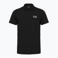 Футболка поло чоловіча EA7 Emporio Armani Core Identity Polo black