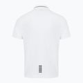 Футболка поло чоловіча EA7 Emporio Armani Core Identity Piqué Polo white 2