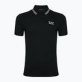 Футболка чоловіча EA7 Emporio Armani Golf Pro поло Check black