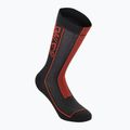 Велошкарпетки чоловічі Alpinestars Summer 22 black/bright red 4