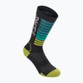 Велошкарпетки чоловічі Alpinestars Drop 22 black/yellow 4