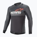Велосипедний лонгслів чоловічий Alpinestars Drop 8.0 black/coral