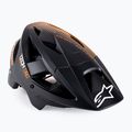 Шолом велосипедний Alpinestars Vector Pro A2 ebony/tangerine matt